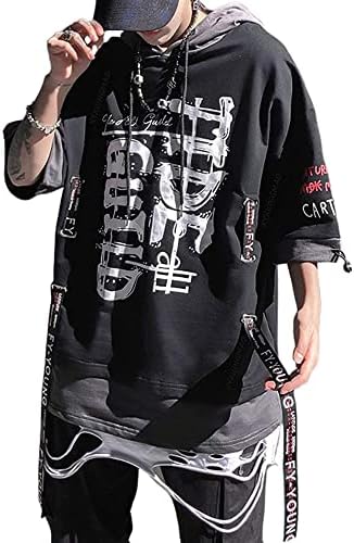 maglietta cyberpunk giapponese uomo