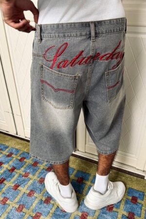 Pantaloncini di jeans uomo